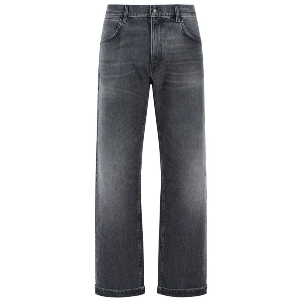 Amish 'James' Black Denim Jeans Men